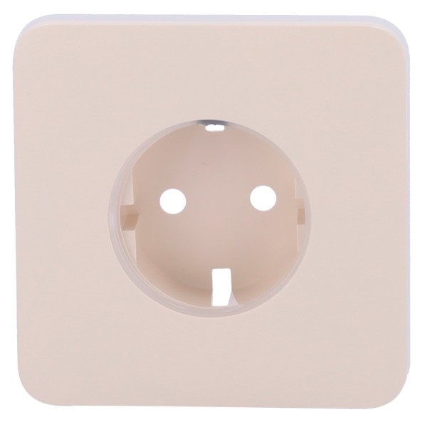 Ajax AJ-Solocover-Ivo Cap para o Tipo Básico do Plug F - Compatível com AJ-Outletcore-Basic - Proteção contra poeira, Splash