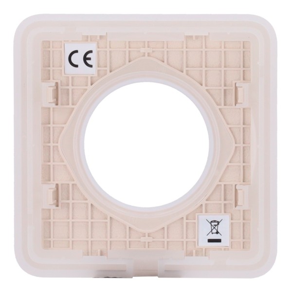 Ajax AJ-Solocover-Ivo Cap para o Tipo Básico do Plug F - Compatível com AJ-Outletcore-Basic - Proteção contra poeira, Splash