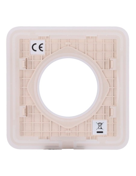 Ajax AJ-Solocover-Ivo Cap para o Tipo Básico do Plug F - Compatível com AJ-Outletcore-Basic - Proteção contra poeira, Splash