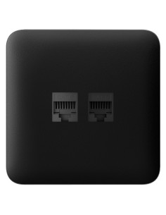 Acquistare AJAX AJ-SOLOCOVER-LAN-B Coperchio laterale per presa Ethernet - Compatibile con AJ-OUTLETCORE-LAN-B - Include cornice