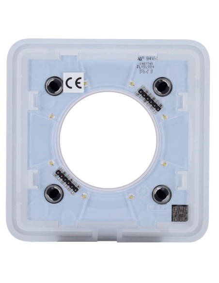 Ajax AJ-Solocover-Smart-B capa para o Tipo de Plugue Smart F - Compatível com AJ-Outletcore-Smart - LED Indicador SOBR