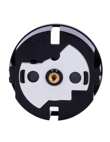 Ajax AJ-Solocover-Smart-B capa para o Tipo de Plugue Smart F - Compatível com AJ-Outletcore-Smart - LED Indicador SOBR