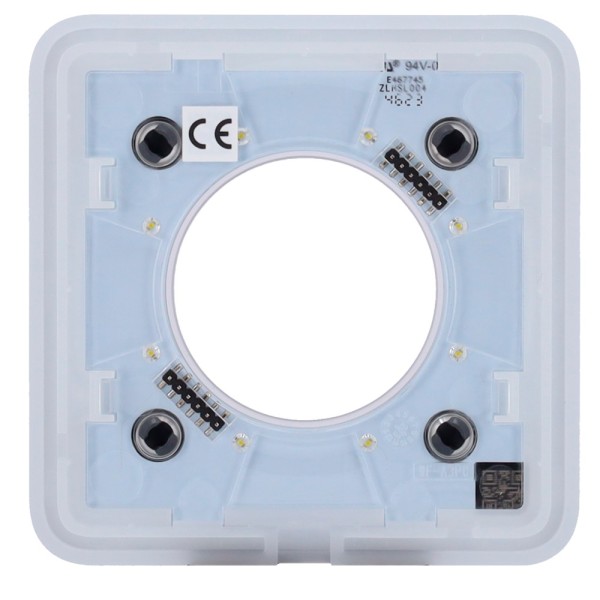 AJAX AJ-SOLOCOVER-SMART-GRA Front Cover para Smart Plug Type F - Compatível com AJ-Outletcore-Smart - LED indicador assim