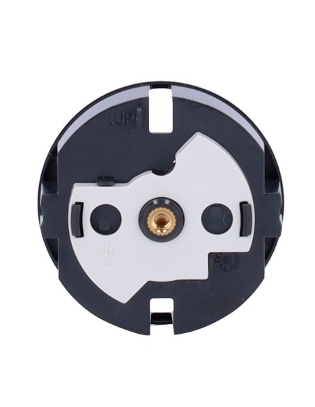 AJAX AJ-SOLOCOVER-SMART-GRA Front Cover para Smart Plug Type F - Compatível com AJ-Outletcore-Smart - LED indicador assim