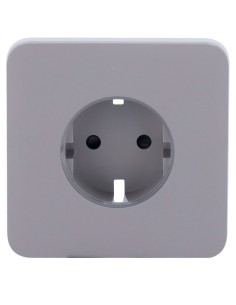 Kaufen AJAX AJ-SOLOCOVER-SMART-GRE Frontabdeckung für intelligente Steckdose Typ F – kompatibel mit AJ-OUTLETCORE-SMART – geeign 2