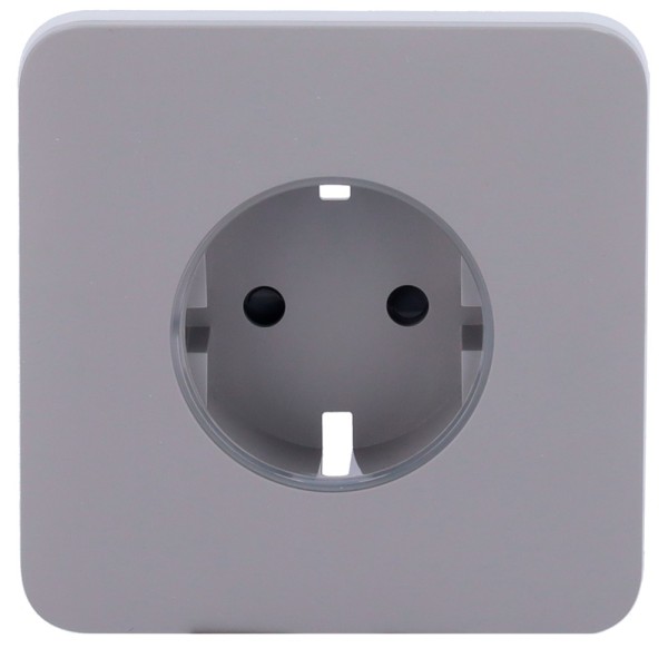 Comprar AJAX AJ-SOLOCOVER-SMART-GRE Tapa frontal para enchufe inteligente tipo F - Compatible con AJ-OUTLETCORE-SMART - Indicado