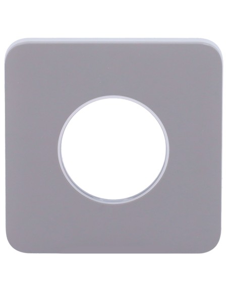 AJAX AJ-SOLOCOVER-SMART-GRE FRONTERA FRONTAL PARA TIPO DE PLUG SMART F - Compatível com AJ-Outletcore-Smart - LED indicador assi