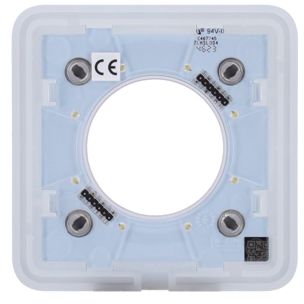 AJAX AJ-SOLOCOVER-SMART-GRE FRONTERA FRONTAL PARA TIPO DE PLUG SMART F - Compatível com AJ-Outletcore-Smart - LED indicador assi