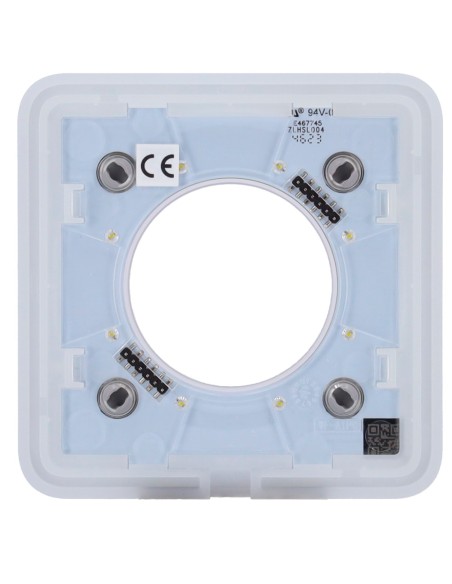 AJAX AJ-SOLOCOVER-SMART-GRE FRONTERA FRONTAL PARA TIPO DE PLUG SMART F - Compatível com AJ-Outletcore-Smart - LED indicador assi