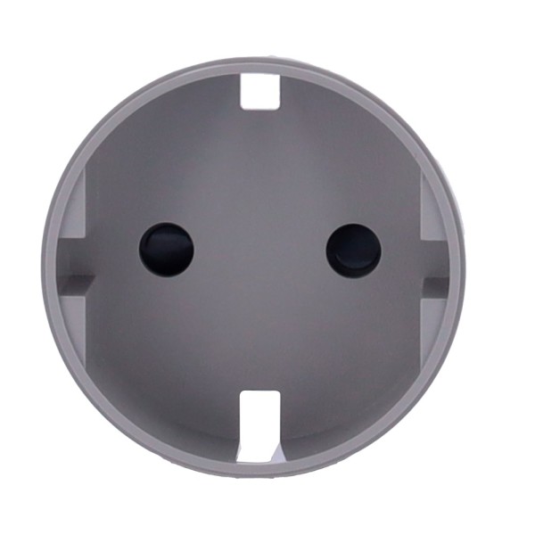 AJAX AJ-SOLOCOVER-SMART-GRE FRONTERA FRONTAL PARA TIPO DE PLUG SMART F - Compatível com AJ-Outletcore-Smart - LED indicador assi