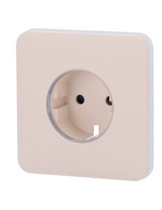 Ajax AJ-Solocover-Smart-Smart-Smart-Smart Capa para o Tipo de Plugue Smart F - Compatível com AJ-Outletcore-Smart - LED indicado