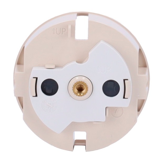 Ajax AJ-Solocover-Smart-Smart-Smart-Smart Capa para o Tipo de Plugue Smart F - Compatível com AJ-Outletcore-Smart - LED indicado