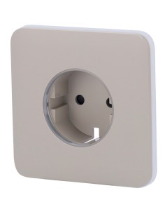 Ajax AJ-Solocover-Smart-Smart-Smart-Smart Capa para Tipo de Plugue Inteligente F - Compatível com AJ-Outletcore-Smart - LED indi