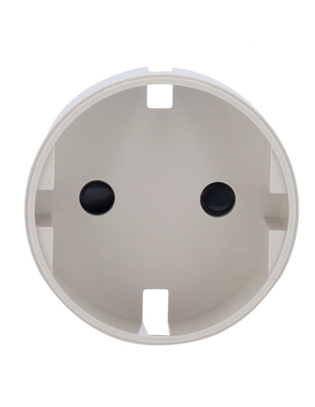 AJAX AJ-Solocover-Smart-Oys Capa Frontal para Tipo de Plugue Inteligente F - Compatível com AJ-Outletcore-Smart - LED indicador 