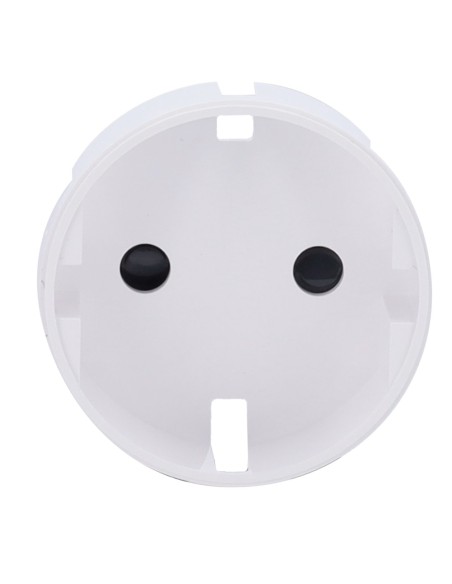 AJAX AJ-SOLOCOVER-W Capa frontal para Smart Plug T Tipo F - Compatível com AJ-Outletcore-Smart - LED Indicador SOBR
