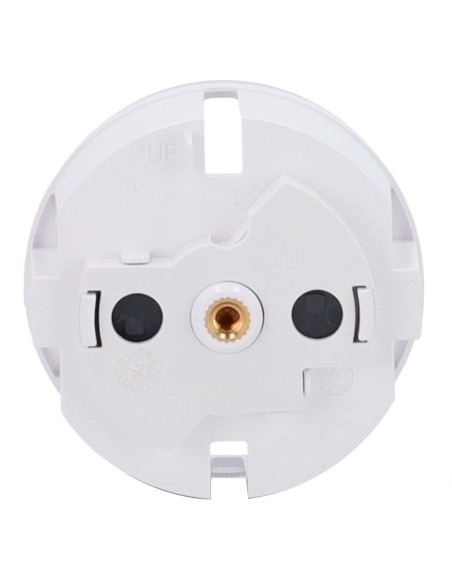 AJAX AJ-SOLOCOVER-W Capa frontal para Smart Plug T Tipo F - Compatível com AJ-Outletcore-Smart - LED Indicador SOBR
