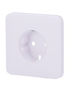 AJAX AJ-Solocover-W Cobere para Plug Tipo Básico F - Compatível com AJ-Outletcore-Basic - Proteção contra poeira, Salpicos