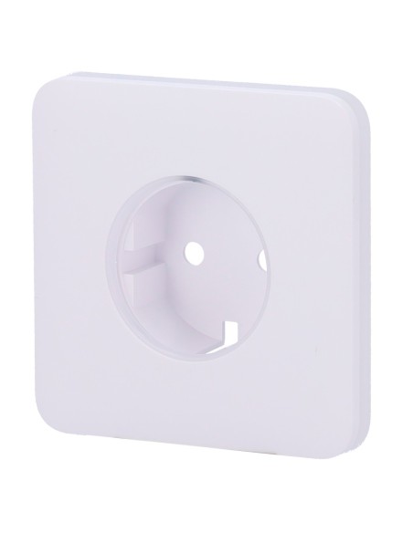 AJAX AJ-Solocover-W Cobere para Plug Tipo Básico F - Compatível com AJ-Outletcore-Basic - Proteção contra poeira, Salpicos