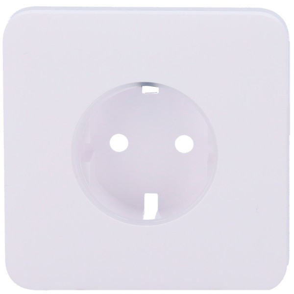 Comprar AJAX AJ-SOLOCOVER-W Tapa para enchufe básico tipo F - Compatible con AJ-OUTLETCORE-BASIC - Protección contra polvo, salp