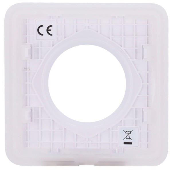 AJAX AJ-Solocover-W Cobere para Plug Tipo Básico F - Compatível com AJ-Outletcore-Basic - Proteção contra poeira, Salpicos