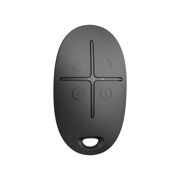 Ajax AJ-Spacocontrol-B-Dummy Habitação para Controle Remoto - AJ-Spacecontrol-B - Instalação Simples - Plástico ABS - Preto