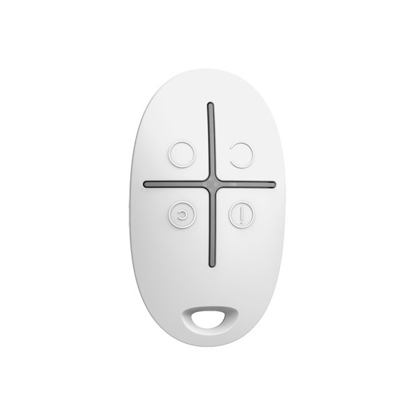 AJAX AJ-Spacecontrol-W Controle Remoto - Grau 2 - Bidirectional - Wireless 868 MHz Joalheiro - Armado, Desarmado, Parcial e