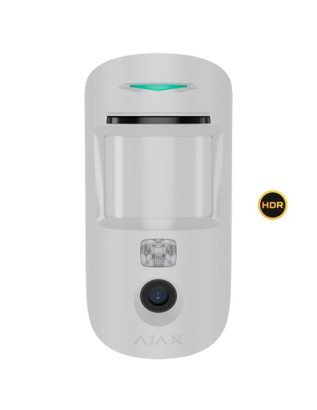 Comprare AJAX AJ-STARTERKIT-CAM-HDR-W Kit di allarme professionale - Certificato Grado 2 - Comunicazione Ethernet e doppia SIM G