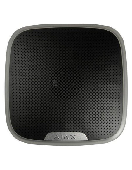 Comprar AJAX AJ-STREETSIREN-B Sirena para exterior - Certificado grado 2 - Inalámbrico 868 MHz Jeweller - Presión sonora máxima 