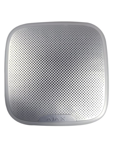 AJAX AJ-Streetsiren-W Sereia para o exterior - Certificado Grau 2 - Jóia de 868 MHz sem fio - Máxima pressão sonora 113 dB -