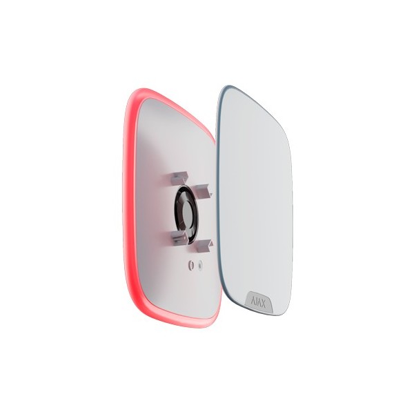 AJAX AJ-Streetsirencustom-W Exterior da sereia com tampa customizável - Wireless 868 MHz Jeweler - Maximum Sound Pressure 1