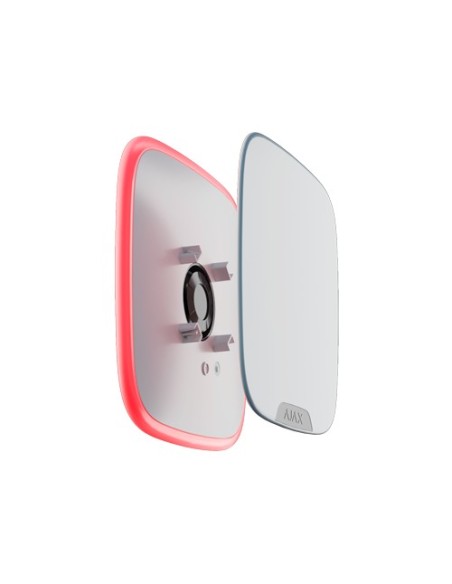 Comprar AJAX AJ-STREETSIRENCUSTOM-W Sirena exterior con cubierta personalizable - Inalámbrico 868 MHz Jeweller - Presión sonora 