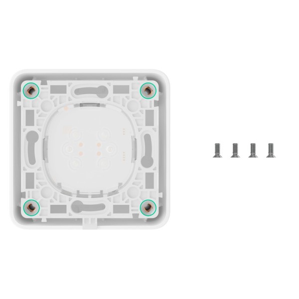 Comprar AJAX AJ-SURFACEBOX-W Caja de montaje para un dispositivo - Uso interiores - Compatible con AJ-SOLOBUTTON o AJ-SOLOCOVER 