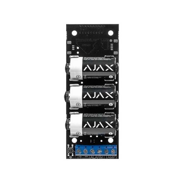 Comprar AJAX AJ-TRANSMITTER Transmisor vía radio - Grado 2 - Inalámbrico 868 MHz Jeweller - Entrada cableada de alarma y tamper 
