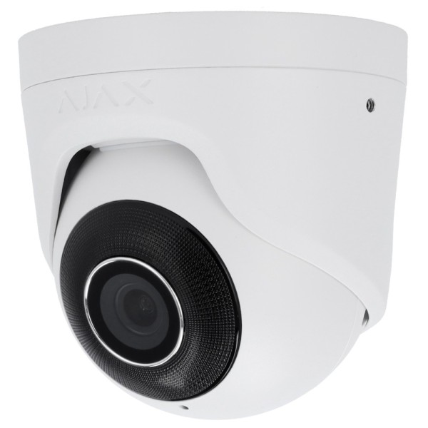 AJAXCCTV AJ-Turretcam-5-W Torreta de Câmera IP 5 Megapixel Ajax - CMOS de varredura progressiva - lente 2,8 mm, slot microSD até