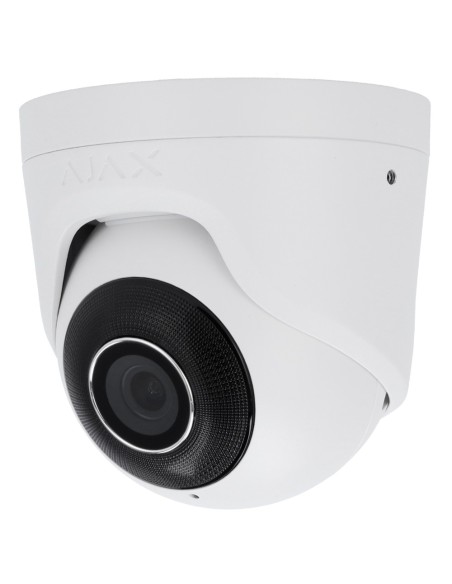 AJAXCCTV AJ-Turretcam-8-0400-W Torreta Câmera IP 8 Megapixel Ajax - CMOS progressivo da varredura - lente de 4 mm, slot microSD 
