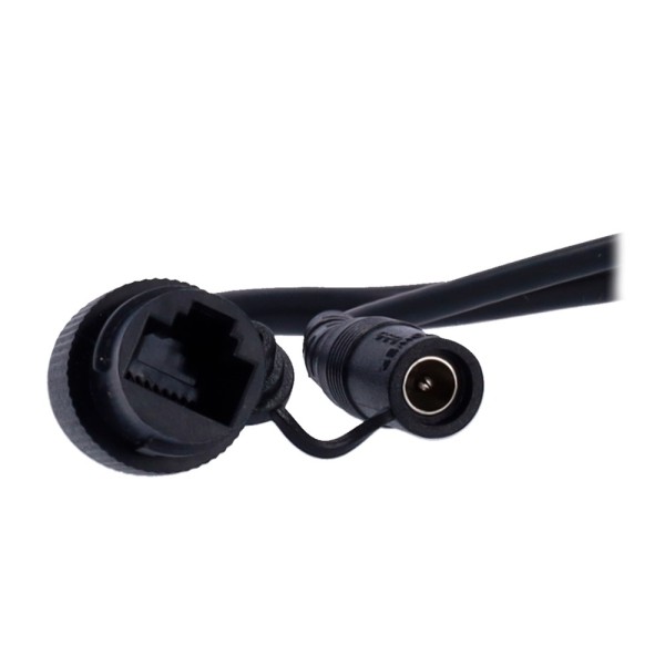 AJAXCCTV AJ-TurretCam-8-B Torreta IP da Câmera 8 Megapixel Ajax - CMOS progressivo da varredura - lente 2,8 mm, slot microSD até