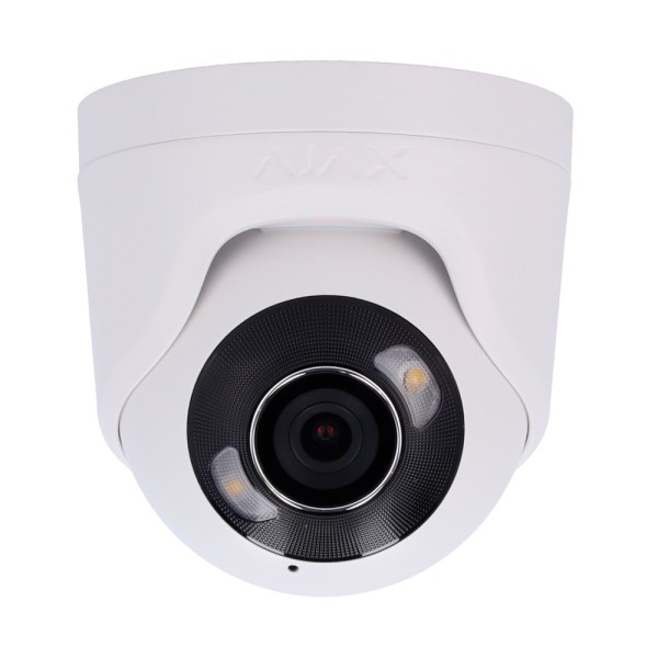 Acquistare AJAXCCTV AJ-TURRETCAM-8-HL-W Telecamera IP Turret 8 Megapixel Ajax - 1/2.7" Progressive Scan CMOS - Obiettivo 2.8 mm 