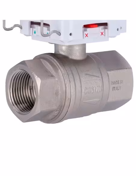 Comprar AJAX AJ-WATERSTOP-1-W Electroválvula de cierre de agua - Válvula Bonomi de 1" (DN 25) - Compatible con tuberías de agua 