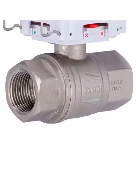 Kaufen AJAX AJ-WATERSTOP-1-W Wasserabsperr-Magnetventil – 1"-Bonomi-Ventil (DN 25) – kompatibel mit Wasserleitungen