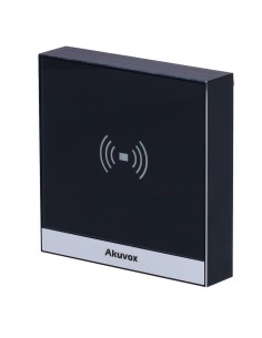 Akuvox AK-A01S Controle de Acesso IK07 - Em / MF Card e NFC | 1 Relé - 20.000 usuários | 100.000 registros - controlador Integap