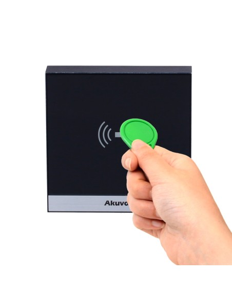 Comprar AKUVOX AK-A01S Control de acceso IK07 - Tarjeta EM/MF y NFC | 1 relé - 20.000 usuarios | 100.000 registros - Controlador