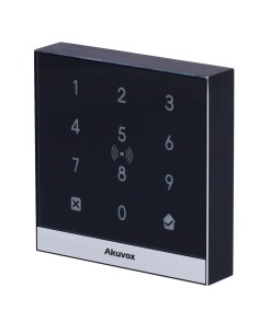 Comprar AKUVOX AK-A02S Control de acceso IK07 - Tarjeta EM/MF, NFC y PIN | 1 relé - 20.000 usuarios | 100.000 registros - Contro
