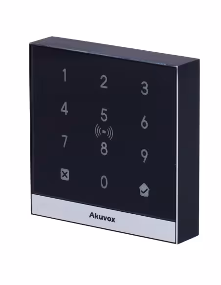 Acquistare AKUVOX AK-A02S Controllo accessi IK07 - Scheda EM/MF, NFC e PIN | 1 relè - 20.000 utenti | 100.000 registri - Contro