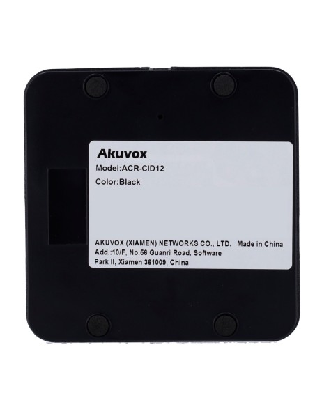 Comprar AKUVOX AK-ACR-CID12 Lector de tarjetas USB - UHF 902-928 MHz y 865-868 MHz - Comunicación USB - Simulación de teclado - 