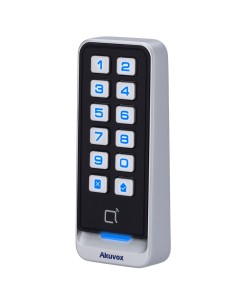 Comprar AKUVOX AK-ACR-CRM11 Lector de acceso - Acceso por tarjeta EM/MF y PIN - Indicador LED y acústico - Wiegand 26/34 - Compa