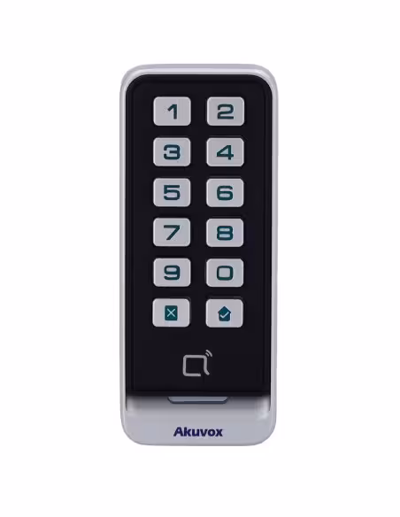 Kaufen AKUVOX AK-ACR-CRM11 Zutrittsleser – Zugang per EM/MF-Karte und PIN – LED- und akustische Anzeige – Wiegand 26/34 – Kompa