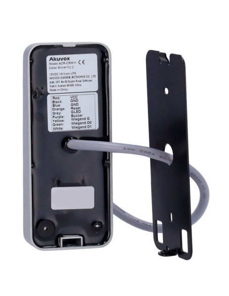 Comprar AKUVOX AK-ACR-CRM11 Lector de acceso - Acceso por tarjeta EM/MF y PIN - Indicador LED y acústico - Wiegand 26/34 - Compa