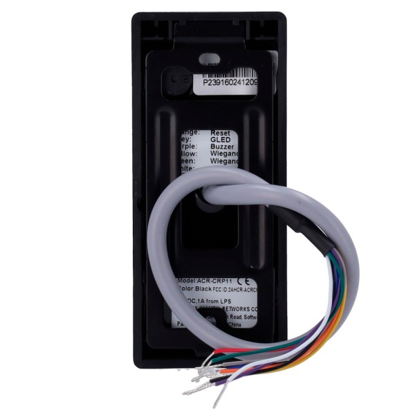 Comprar AKUVOX AK-ACR-CRP11 Lector de acceso - Acceso por tarjeta EM/MF y PIN - Indicador LED y acústico - Wiegand 26/34 - Compa