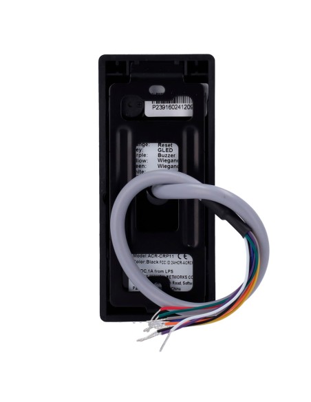 Acheter AKUVOX AK-ACR-CRP11 Lecteur d’accès - Accès par carte EM/MF et code PIN - Indicateur LED et sonore - Wiegand 26/34 - Com