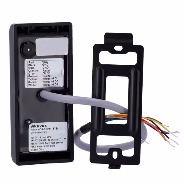 Kaufen AKUVOX AK-ACR-CRP11 Zutrittsleser – Zugang per EM/MF-Karte und PIN – LED- und akustische Anzeige – Wiegand 26/34 – Kompa